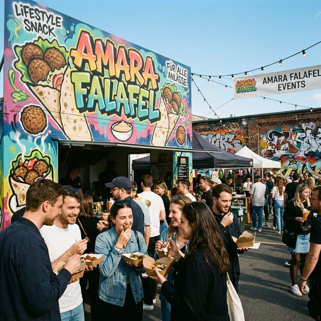 Falafel Catering für Events und Firmen in Berlin – vegane Falafel Bowls von Amara